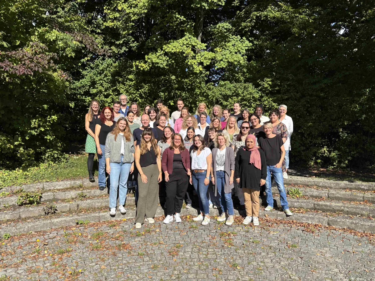 Gruppenfoto vom Kollegium der Franziskus-Schule